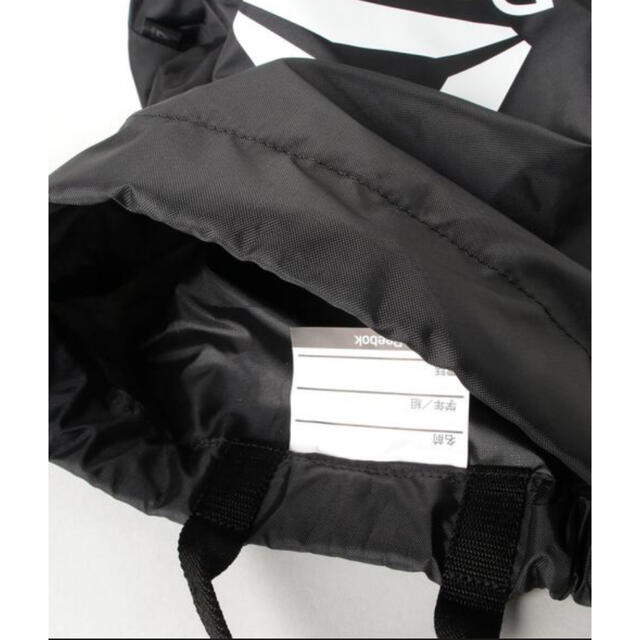 Reebok(リーボック)の新品　Reebok ジムサック　ボンサック　バックパック　リュックサック メンズのバッグ(バッグパック/リュック)の商品写真