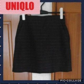 ユニクロ(UNIQLO)のユニクロ　台形スカート(ミニスカート)