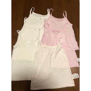 ユニクロ(UNIQLO)のユニクロ＆イオン☆キャミソール6枚セット100cm(下着)