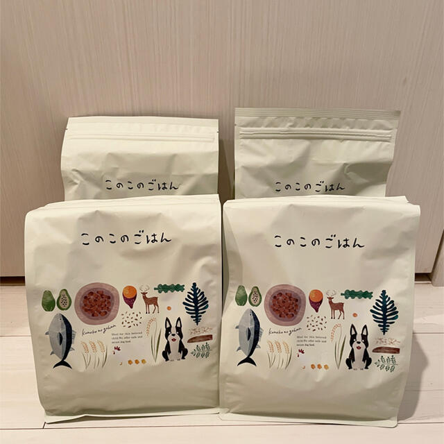 このこのごはん 1キロ×4袋 公式の tweedmill.co.uk