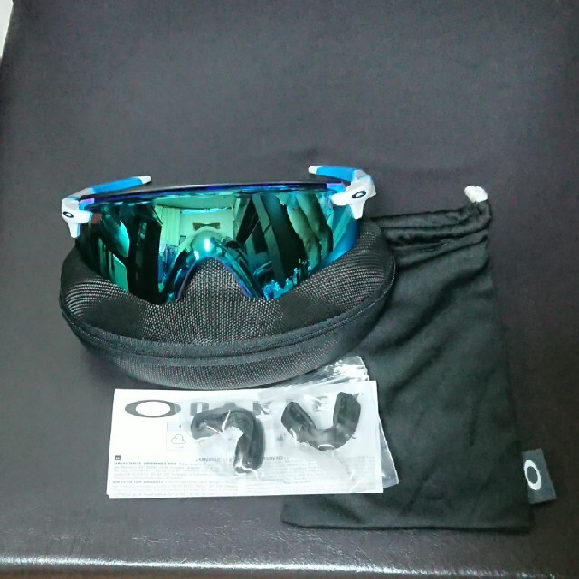 オークリー OAKLEY ENCODER 光沢ホワイト/プリズムサファイヤ スポーツ