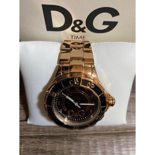 DOLCE&GABBANA - D&G ドルガバ ゴールド メンズ腕時計 電池