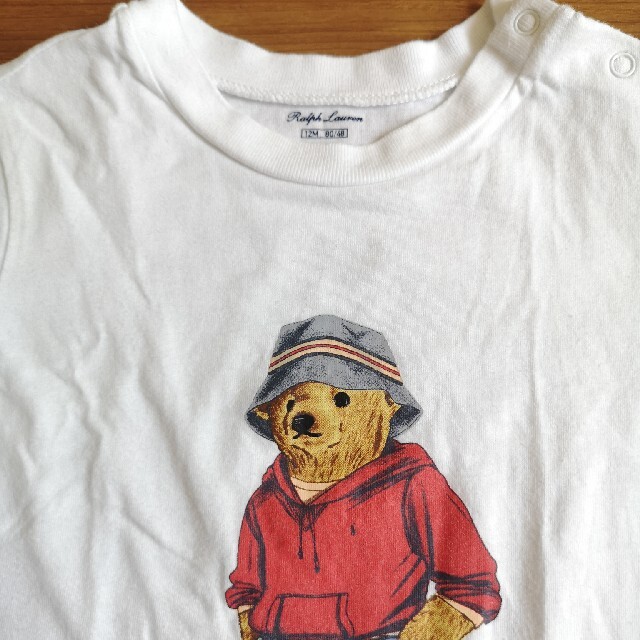 Ralph Lauren(ラルフローレン)のポロベア　Tシャツ キッズ/ベビー/マタニティのベビー服(~85cm)(Ｔシャツ)の商品写真