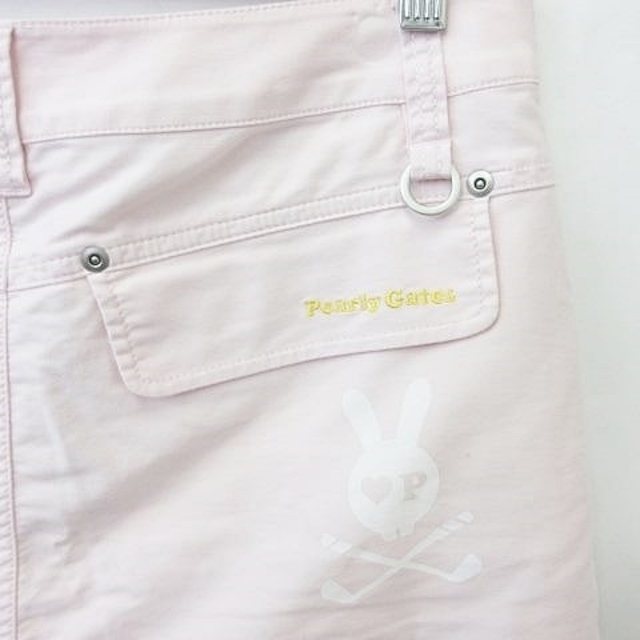 パーリーゲイツ PEARLY GATES スカート ゴルフ ミニ丈 ロゴ 台形 5
