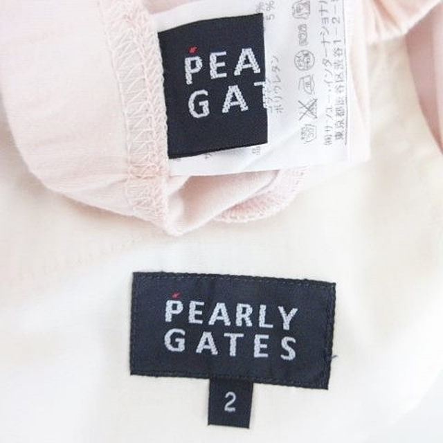 パーリーゲイツ PEARLY GATES スカート ゴルフ ミニ丈 ロゴ 台形 8