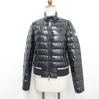 モンクレール(MONCLER)のモンクレール MONCLER EREVAN ダウンジャケット ブラック 黒 0(ダウンジャケット)