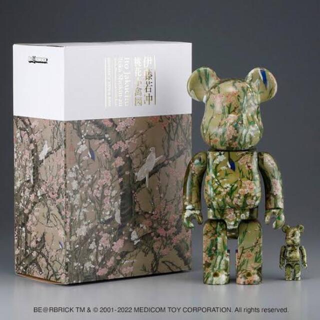 BE@RBRICK 百花図 伊藤若冲 100% \u0026 400%