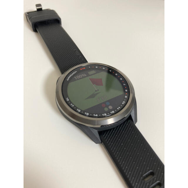超美品 GARMIN ガーミンS42 ゴルフナビ GPS ブラック 【公式ショップ