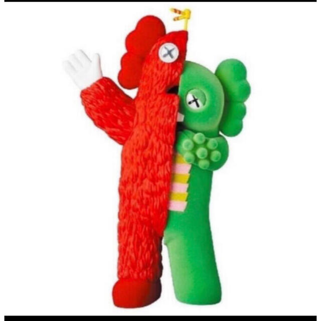 2個1セット】KAWS KACHAMUKKU Vinyl Figure Original & Black