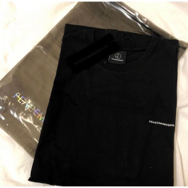 PEACEMINUSONE(ピースマイナスワン)のPMO COTTON T-SHIRT #1 BLACK メンズのトップス(Tシャツ/カットソー(半袖/袖なし))の商品写真