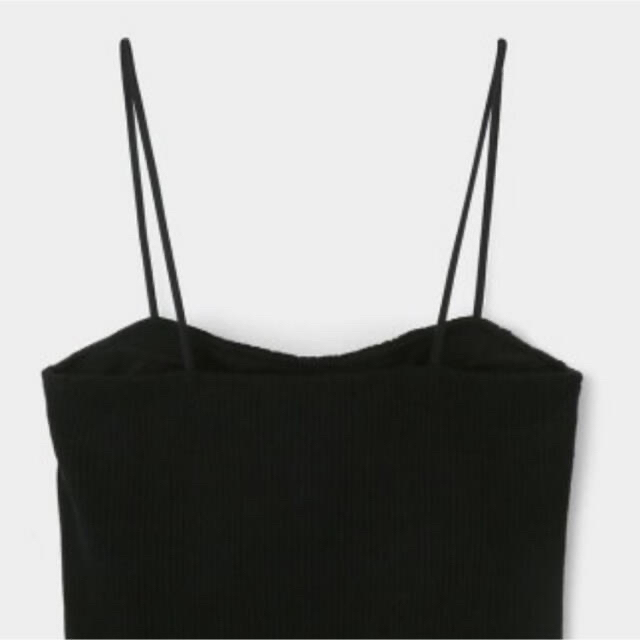 moussy(マウジー)のSQUARE RIB CAMI トップス レディースのトップス(キャミソール)の商品写真