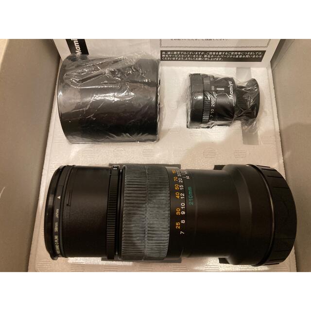 MAMIYA 7ⅱ N210mm F8.0L N150mm F4.5L 5点 スマホ/家電/カメラのカメラ(フィルムカメラ)の商品写真