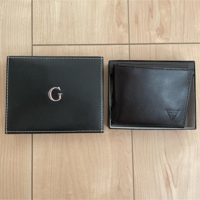 GUESS(ゲス)の【新品未使用】guess 二つ折り財布　メンズ メンズのファッション小物(折り財布)の商品写真