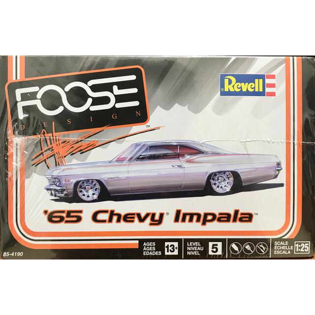RevellモデルRevell 1/25 1965 Chevy Impala 未開封 インパラ