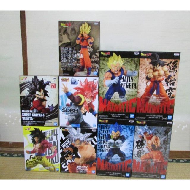 アニメ/ゲームドラゴンボール フィギュアMAXIMATIC 悟空 ベジータ まとめ売り セット