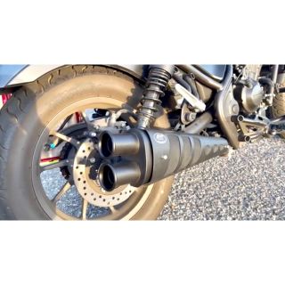 ホンダ レブル250-500用 マフラーSramler Gem Speed 製-
