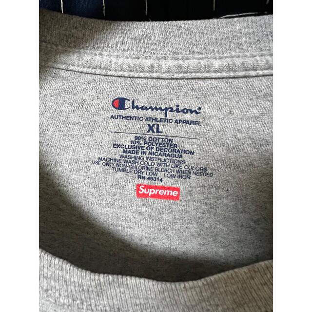 Supreme(シュプリーム)のsupreme champion シュプリーム チャンピオン コラボ ロンT メンズのトップス(Tシャツ/カットソー(七分/長袖))の商品写真