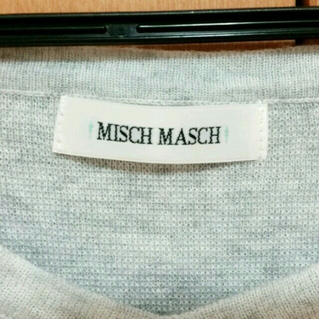 MISCH MASCH(ミッシュマッシュ)のＶネック7分丈ニット レディースのトップス(ニット/セーター)の商品写真