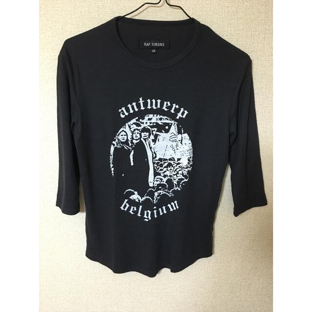 RAF SIMONS - RAF SIMONS ラフシモンズ 七分袖 カットソーの通販 RAF SIMONS - RAF SIMONS ラフシモンズ 七分袖 カットソーの通販