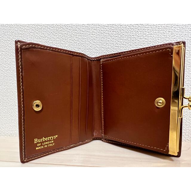 ブランド BURBERRY - バーバリー ガマ口財布の通販 by ラッキー's shop