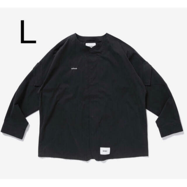 WTAPS SCOUT /LS /NYCO.TUSSAH BLACK Lメンズ