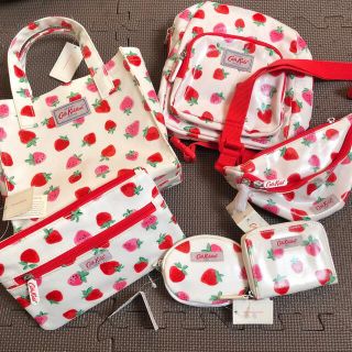 キャスキッドソン(Cath Kidston)の全て新品 Cath Kidston キャスキッドソン イチゴ柄 リュック 等(リュックサック)