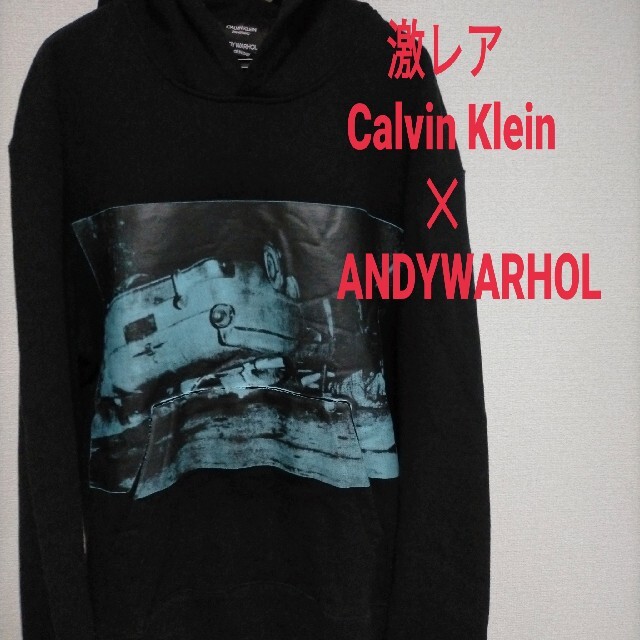 希少 激レア 即完売CalvinKlein AndyWARHOLコラボ パーカー