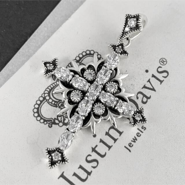 アクセサリ Justin Davis - 美品!ジャスティンデイビス SPJ196 ST.POPE