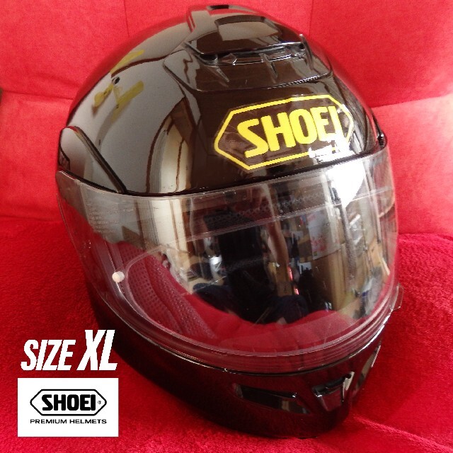 【SHOEI】 MULTITEC フルフェイスヘルメット　XLサイズ　ブラック 自動車/バイクのバイク(ヘルメット/シールド)の商品写真