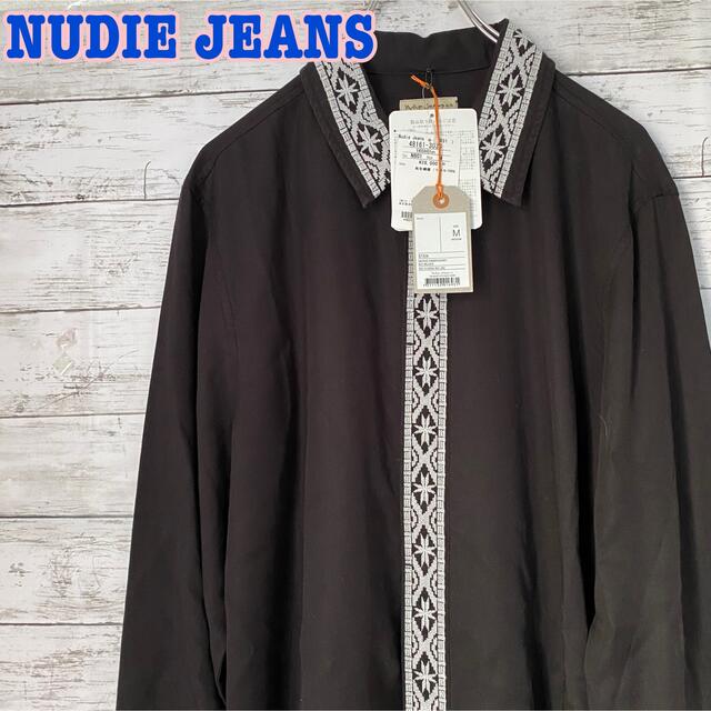 Nudie Jeans(ヌーディジーンズ)のNudie Jeans ヌーディー ジーンズ　シャツ　長袖　春服　夏服　レア メンズのトップス(シャツ)の商品写真