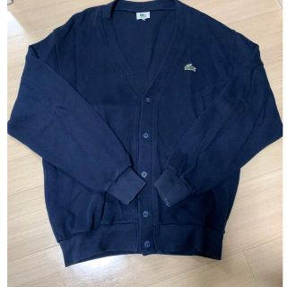 ラコステ(LACOSTE)のLACOSTE カーディガン　ネイビー(カーディガン)