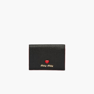 现货 【タイムセール】【超美品】miumiu カードケース ラブ マドラス 折り財布