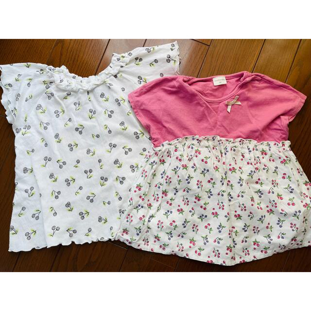 Seraph(セラフ)のセラフ　さくらんぼ　トップス キッズ/ベビー/マタニティのキッズ服女の子用(90cm~)(Tシャツ/カットソー)の商品写真