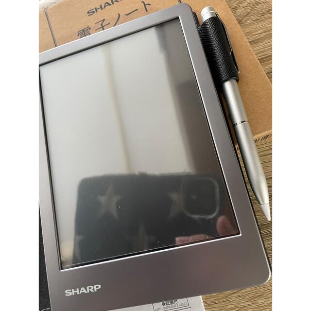 SHARP(シャープ)の【ほぼ未使用】SHARP 電子ノート　WG-S50 スマホ/家電/カメラのPC/タブレット(タブレット)の商品写真
