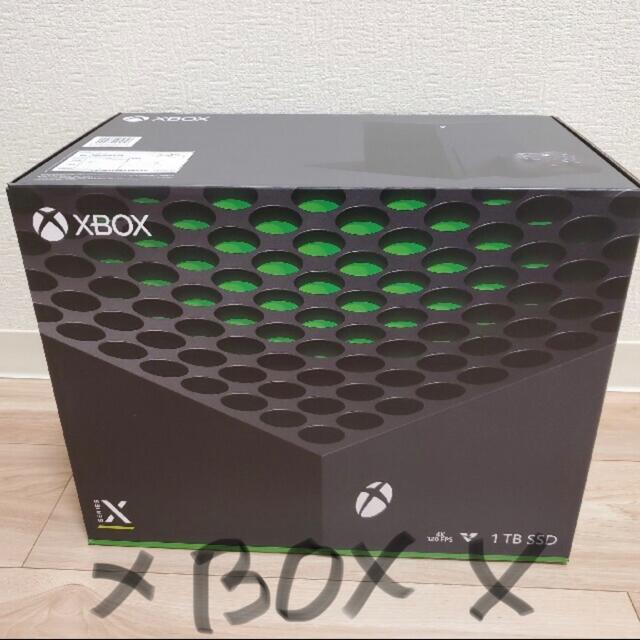 Xbox(エックスボックス)のXbox Series X (新品・未開封) エンタメ/ホビーのゲームソフト/ゲーム機本体(家庭用ゲーム機本体)の商品写真