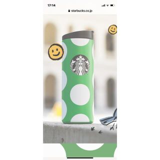 スターバックスコーヒー(Starbucks Coffee)の新品　kate spade スタバ　コラボ　ステンレスタンブラー　473ml(タンブラー)