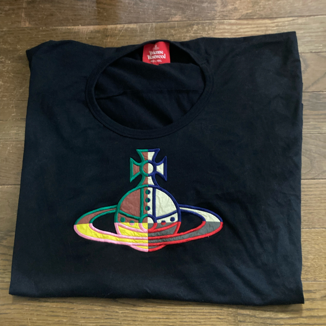 クォーターオーブアップリケ刺繍ビッグTシャツ