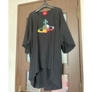 Vivienne Westwood - クォーターオーブアップリケ刺繍ビッグTシャツの