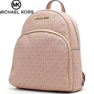 【美品•未使用】【MICHAEL KORS】 マイケルコース リュック　ピンク