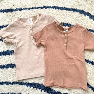 エイチアンドエム(H&M)のH&M / オーガニックコットン/ Tシャツ(Ｔシャツ)