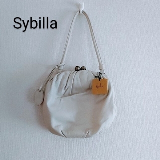 シビラ(Sybilla)の新品 シビラ がま口 ハンドバッグ 本革(ハンドバッグ)