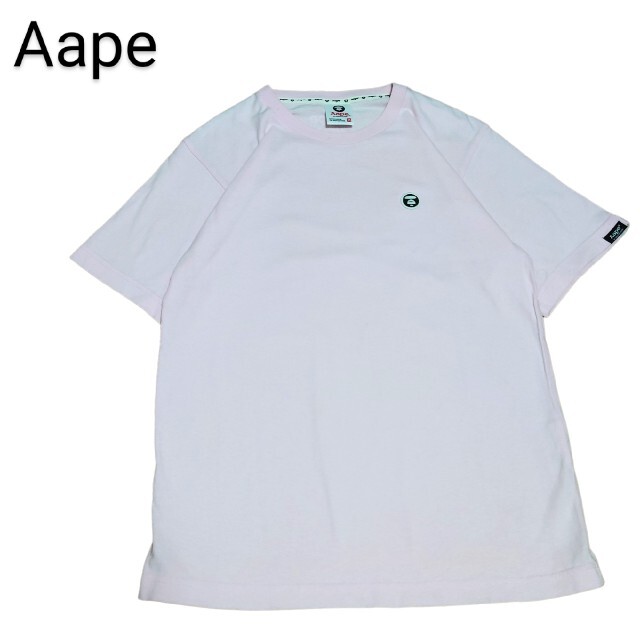 AAPE BY A BATHING APE(エーエイプバイアベイシングエイプ)のAape ワンポイントロゴTシャツ メンズのトップス(Tシャツ/カットソー(半袖/袖なし))の商品写真