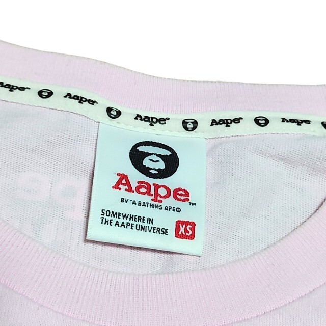 AAPE BY A BATHING APE(エーエイプバイアベイシングエイプ)のAape ワンポイントロゴTシャツ メンズのトップス(Tシャツ/カットソー(半袖/袖なし))の商品写真