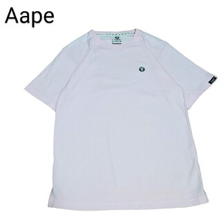 エーエイプバイアベイシングエイプ(AAPE BY A BATHING APE)のAape ワンポイントロゴTシャツ(Tシャツ/カットソー(半袖/袖なし))