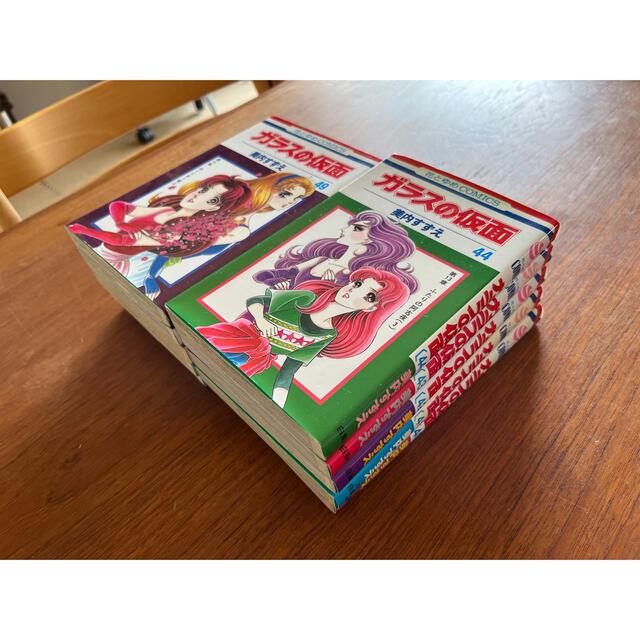 白泉社(ハクセンシャ)のガラスの仮面 40-49巻　10冊セット売り エンタメ/ホビーの漫画(少女漫画)の商品写真