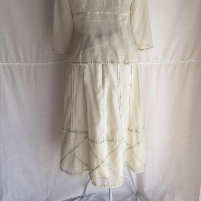 STUDIOUS(ステュディオス)の 最終値下 vintage シースルー  ステッチ スカート レディースのスカート(ロングスカート)の商品写真