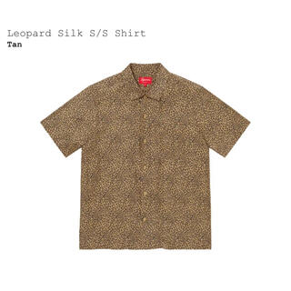 シュプリーム(Supreme)のSupreme Leopard Silk S/S Shirt Tan (シャツ)