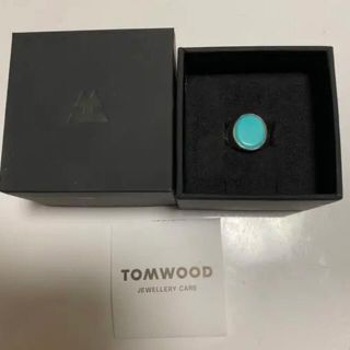 TOM WOOD Oval Turquoiseリング　トムウッド(リング(指輪))