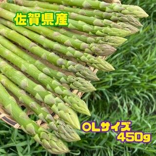○Lサイズ　グリーンアスパラガス　500㌘(野菜)