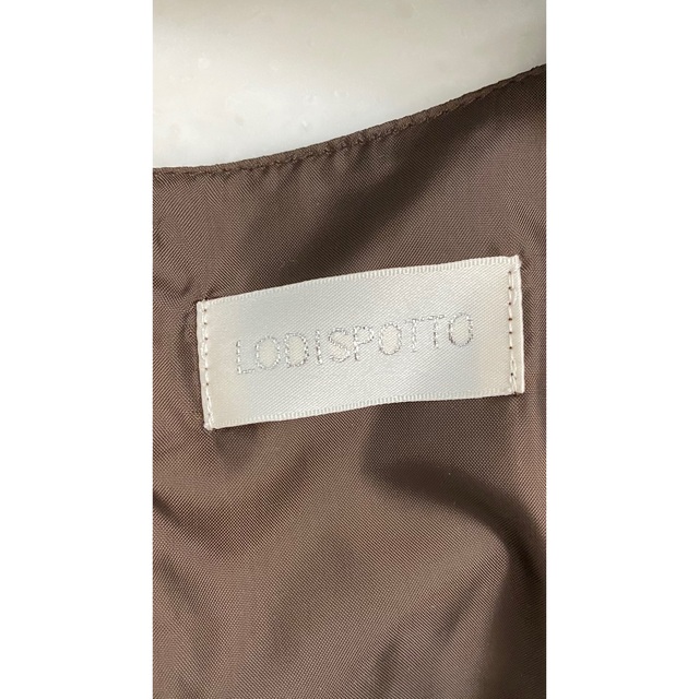 LODISPOTTO(ロディスポット)のサロペット/ブラウン レディースのパンツ(サロペット/オーバーオール)の商品写真